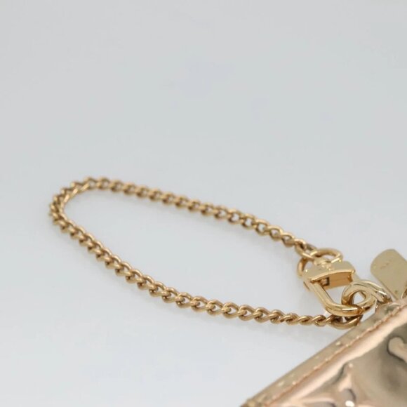 LOUIS VUITTON Monogram Miroir Porte Monnaie Coeur Purse Dore M93567 Auth 129270V - Picture 8 of 14